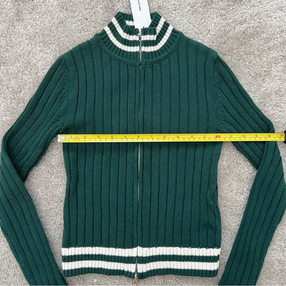 NEW Urban Outfitters Varsity Zip Sweater - Picture 4 of 10